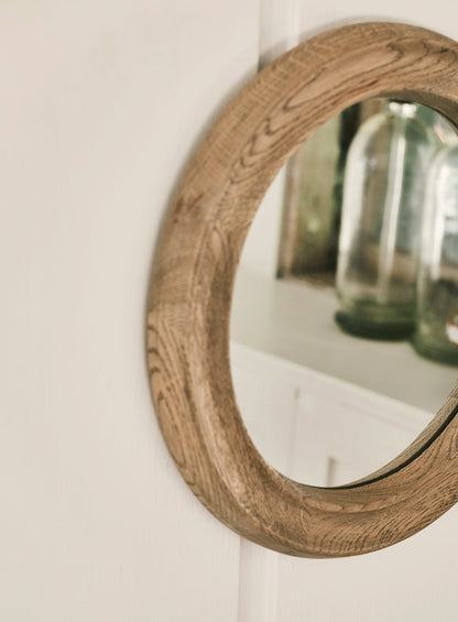 Portloe Oak Mirror